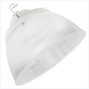 150W UFO LED High Bay With Reflector - 21,000 Lumens - 400W MH Equivalent - White Finish - 5000K